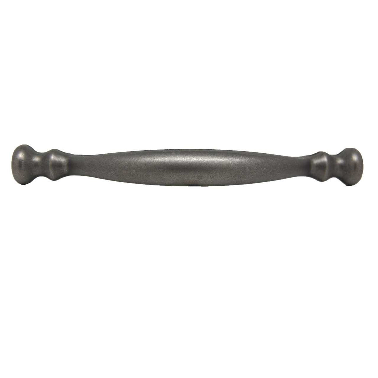 Top View of an Antique Pewter 3" Hole Centers Handle Cabinet Pull from Century Hardware's Builder's Choice Collection 03432-AP