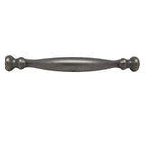 Top View of an Antique Pewter 3" Hole Centers Handle Cabinet Pull from Century Hardware's Builder's Choice Collection 03432-AP