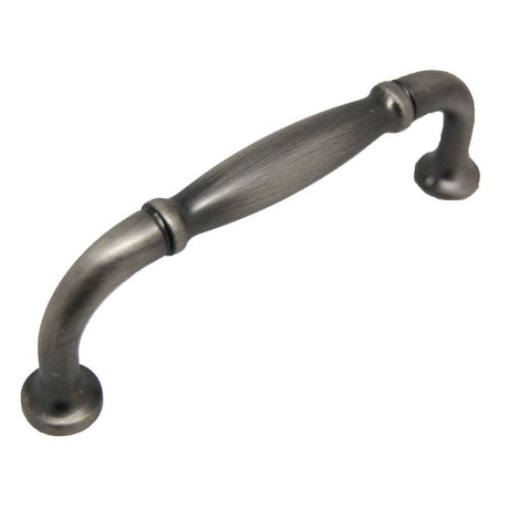 Main View of an Antique Pewter 3" Hole Centers Handle Cabinet Pull from Century Hardware's Builder's Choice Collection 03708-APH
