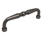 Main View of an Antique Pewter 3" Hole Centers Handle Cabinet Pull from Century Hardware's Builder's Choice Collection 03866-AP