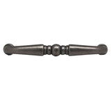 Top View of an Antique Pewter 3" Hole Centers Handle Cabinet Pull from Century Hardware's Builder's Choice Collection 03866-AP