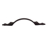 Side View of a Dark Bronze 3" Hole Centers Handle Cabinet Pull from Century Hardware's Builder's Choice Collection 03111-DB