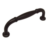Main View of a Dark Bronze 3" Hole Centers Handle Cabinet Pull from Century Hardware's Builder's Choice Collection 03708-OB