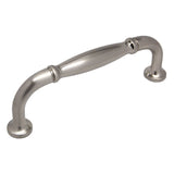 Main View of a Satin Nickel 3" Hole Centers Handle Cabinet Pull from Century Hardware's Builder's Choice Collection 03708-15