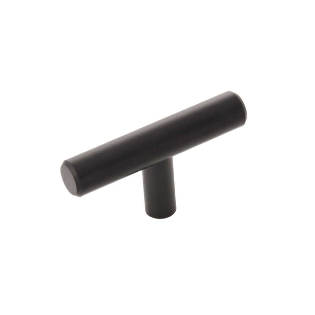 HICKORY 2-3/8" Knob Bar Cabinet Pull - Matte Black HH075591-MB
