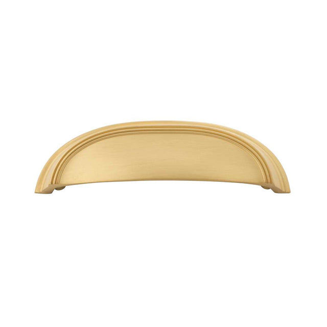 HICKORY American Diner 3" & 3-3/4" Center to Center Cup Pull - Brushed Golden Brass P2144-BGB