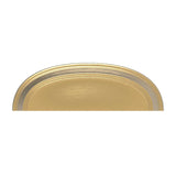 HICKORY American Diner 3" & 3-3/4" Center to Center Cup Pull - Brushed Golden Brass P2144-BGB