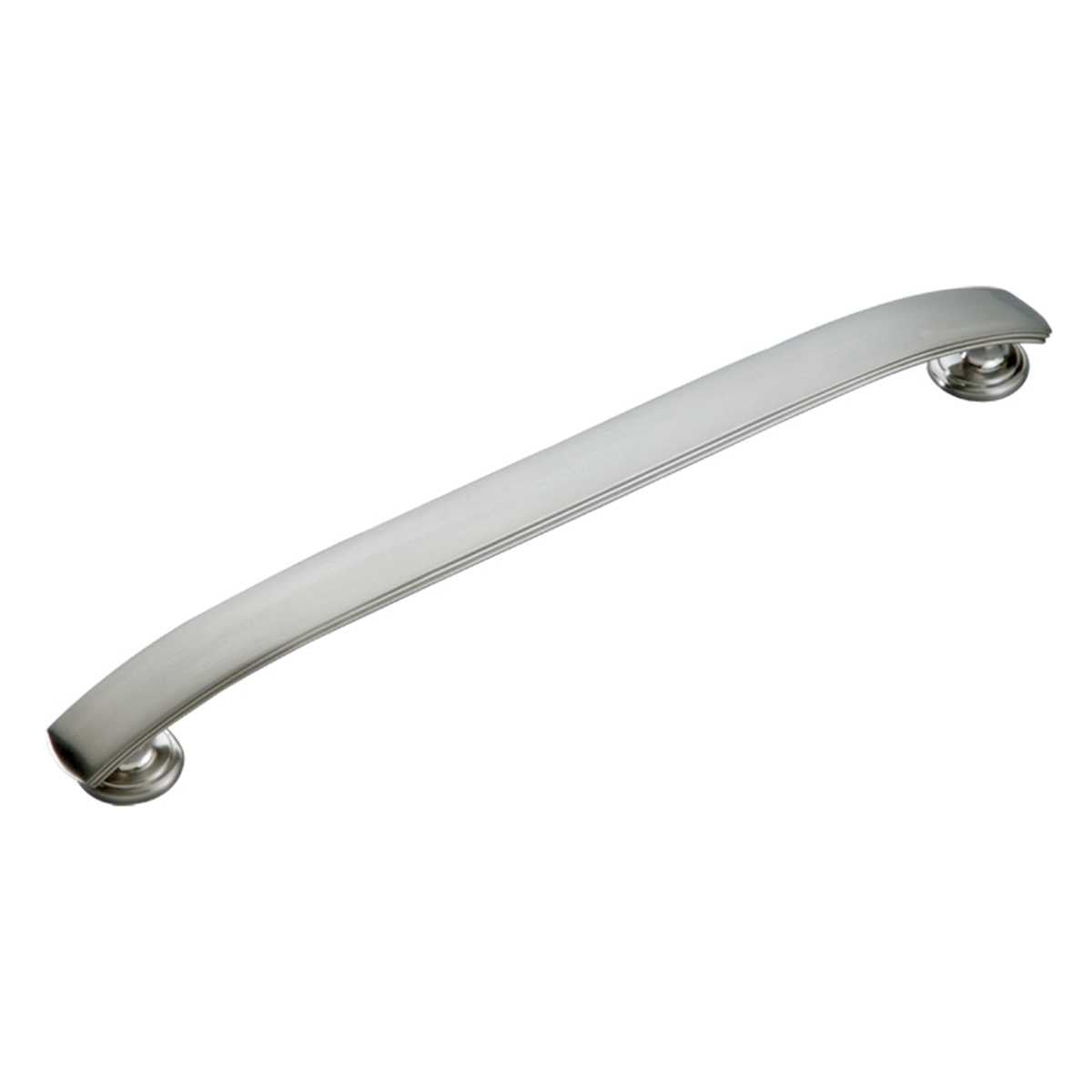HICKORY American Diner Appliance 12" Center to Center Handle Cabinet Pull - Satin Nickel P2147-SN