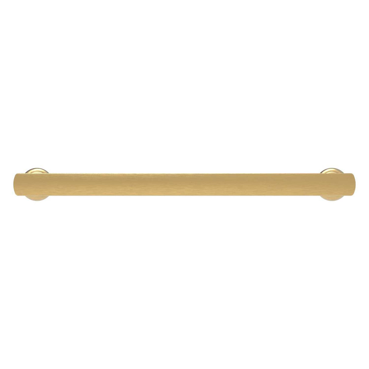 HICKORY American Diner 7-9/16" Center to Center Handle Cabinet Pull - Brushed Golden Brass P2157-BGB