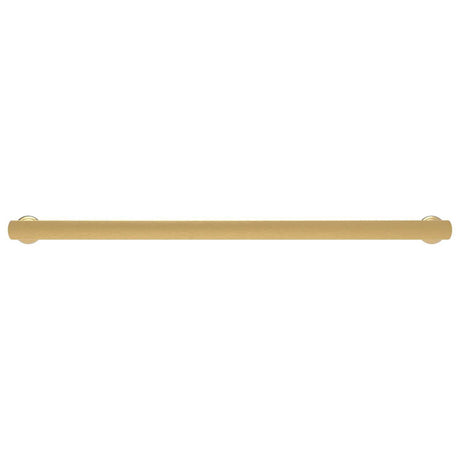 HICKORY American Diner 12" Center to Center Handle Cabinet Pull - Brushed Golden Brass P2159-BGB