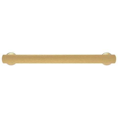 HICKORY American Diner 6-5/16" Center to Center Handle Cabinet Pull - Brushed Golden Brass P2156-BGB
