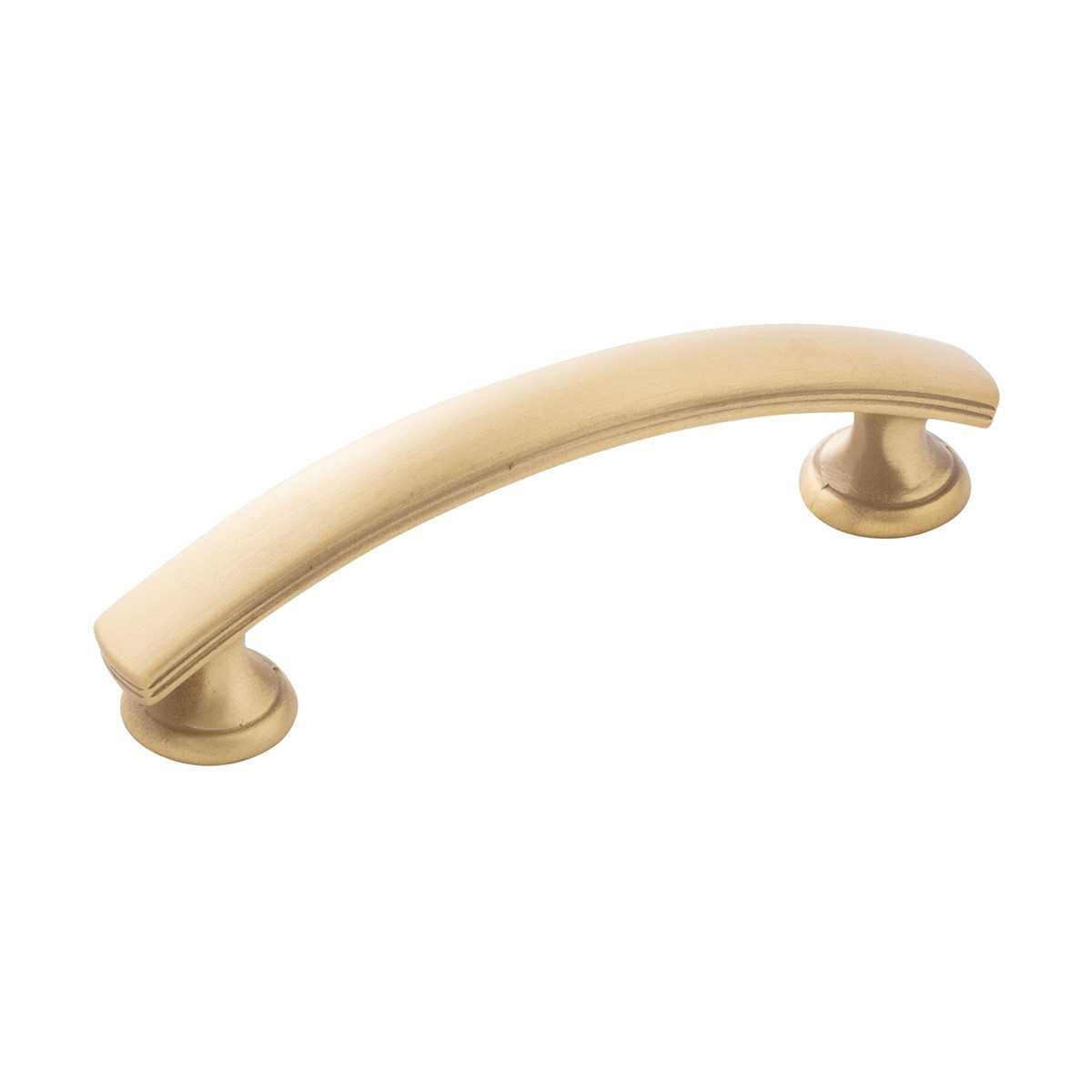HICKORY American Diner 3" Center to Center Handle Cabinet Pull - Brushed Golden Brass P2143-BGB