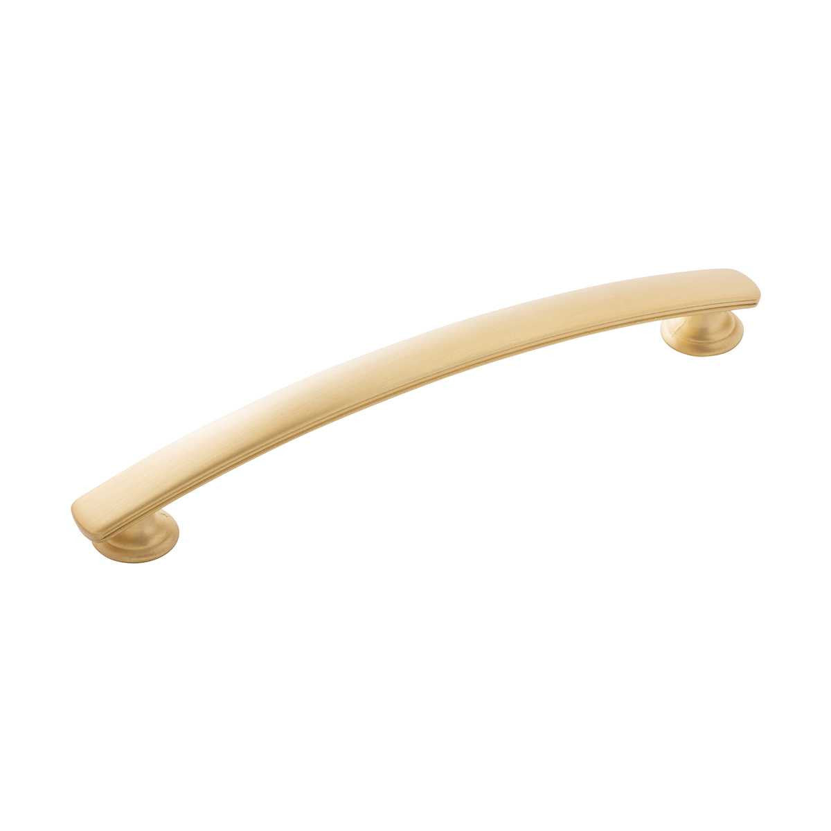 HICKORY American Diner 6-5/16" Center to Center Handle Cabinet Pull - Brushed Golden Brass P2156-BGB