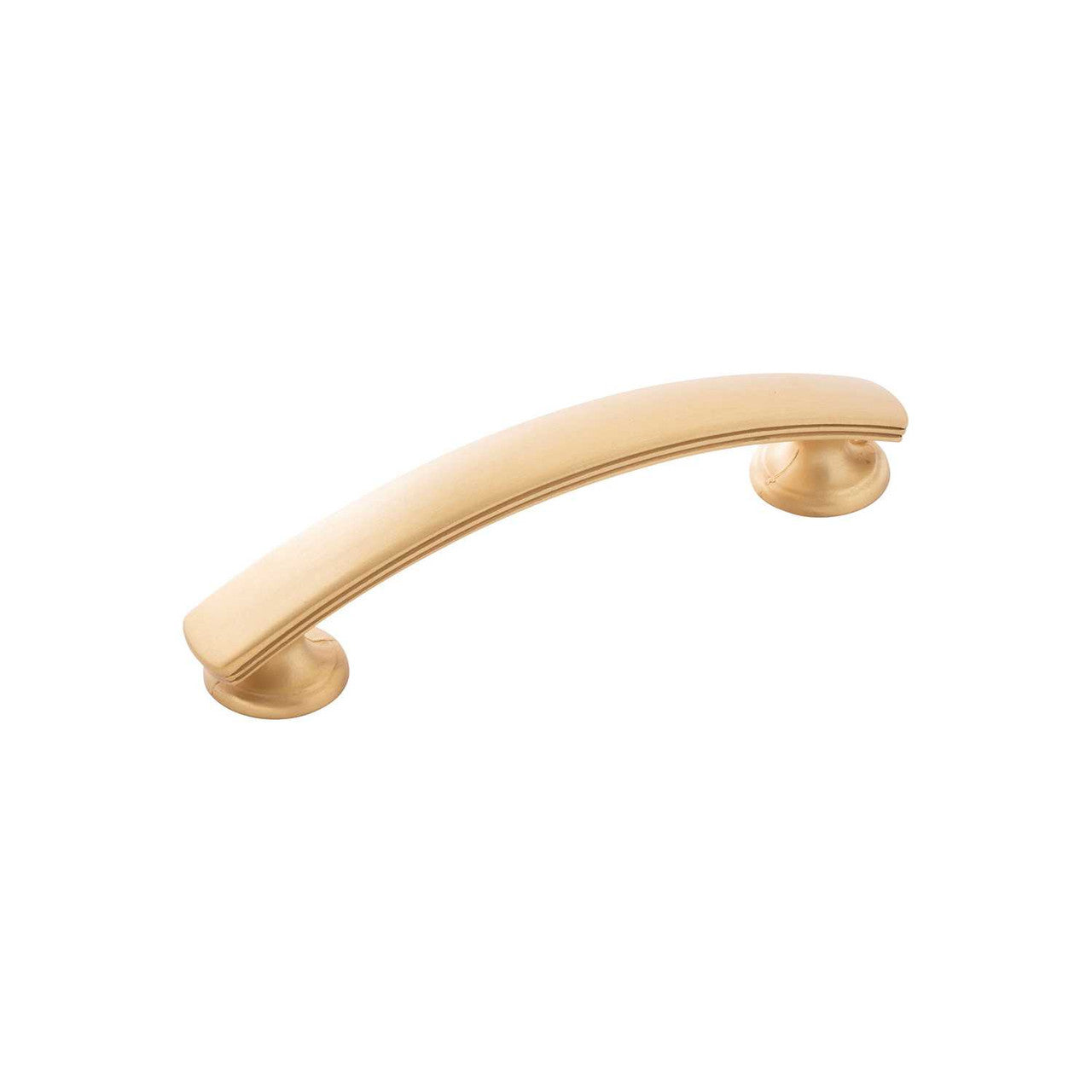 HICKORY American Diner 3-3/4" Center to Center Handle Cabinet Pull - Brushed Golden Brass P2141-BGB