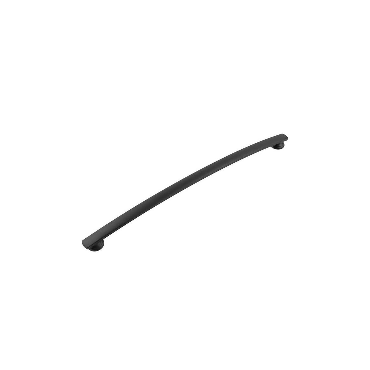 HICKORY American Diner 12" Center to Center Handle Cabinet Pull - Matte Black P2159-MB
