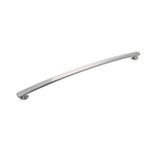 HICKORY American Diner 12" Center to Center Handle Cabinet Pull - Matte Black P2159-SN