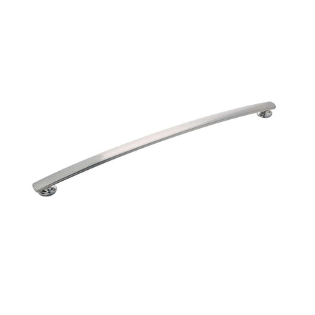 HICKORY American Diner 12" Center to Center Handle Cabinet Pull - Matte Black P2159-SN