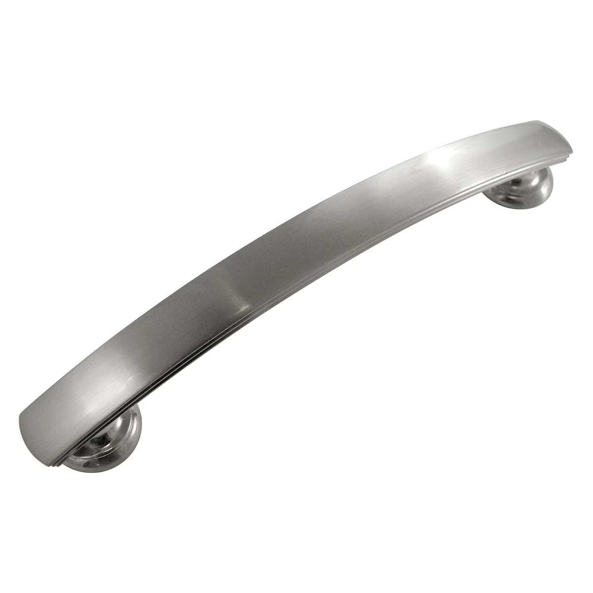 HICKORY American Diner 5-1/16" Center to Center Handle Cabinet Pull - Matte Black P2149-SN