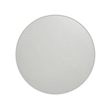 Top View of a Polished Chrome 1" Round Cabinet Knob from Hickory Hardware's American Diner Collection P2140-CH