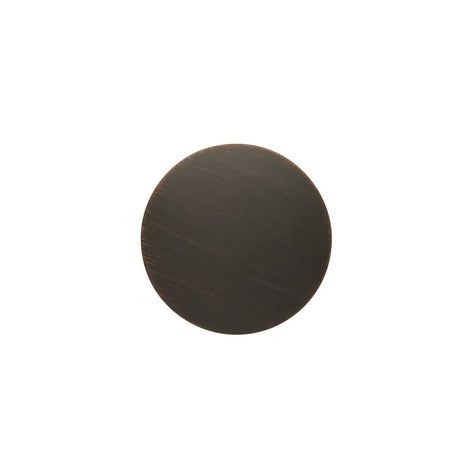 Top View of a Vintage Bronze 1-3/8" Round Cabinet Knob from Hickory Hardware's American Diner Collection P2142-VB