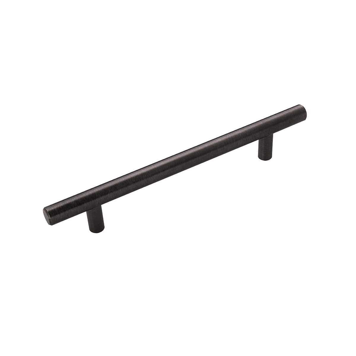 HICKORY 6-1/4" Center to Center Bar Cabinet Pull - Brushed Black Nickel HH075596-BBLN
