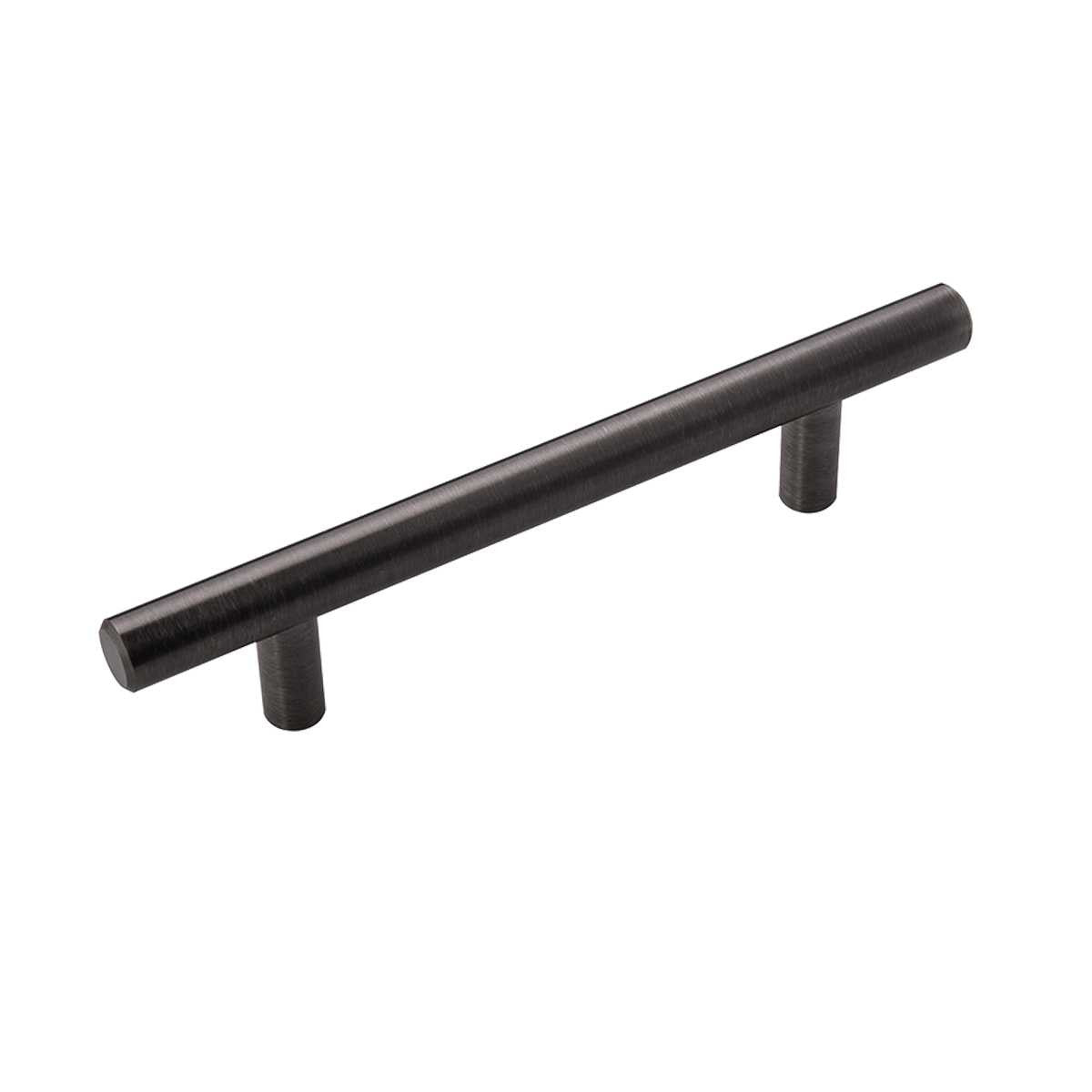 HICKORY 3-3/4" Center to Center Bar Cabinet Pull - Brushed Black Nickel HH075594-BBLN