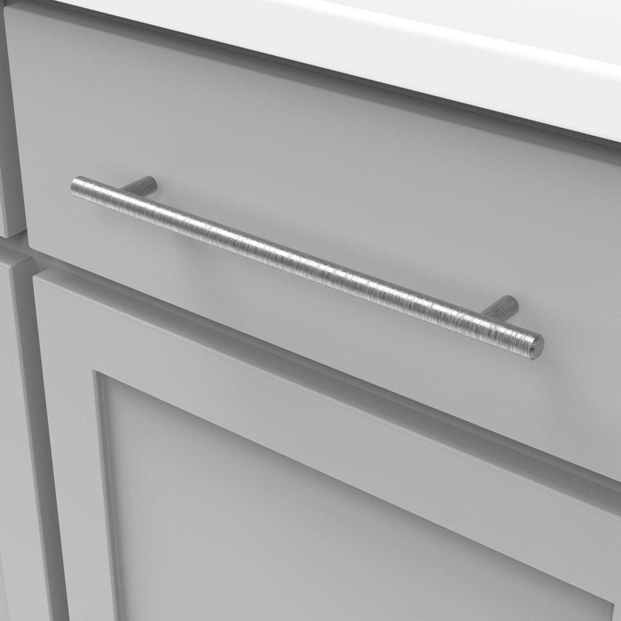 HICKORY 8-13/16" Center to Center Bar Cabinet Pull - Brushed Black Nickel HH075598-BBLN