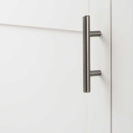 HICKORY 2-1/2" Center to Center Bar Cabinet Pull - Brushed Black Nickel HH075592-BBLN