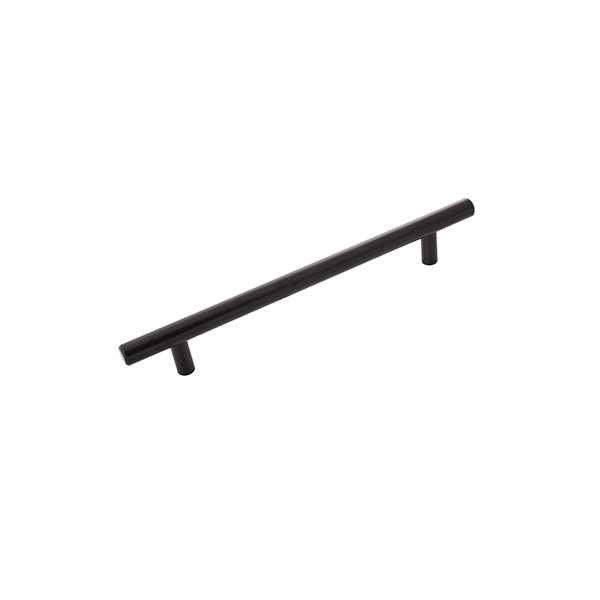 HICKORY Bar Pulls 6-5/16" Bar Cabinet Pull - Matte Black HH075596-MB