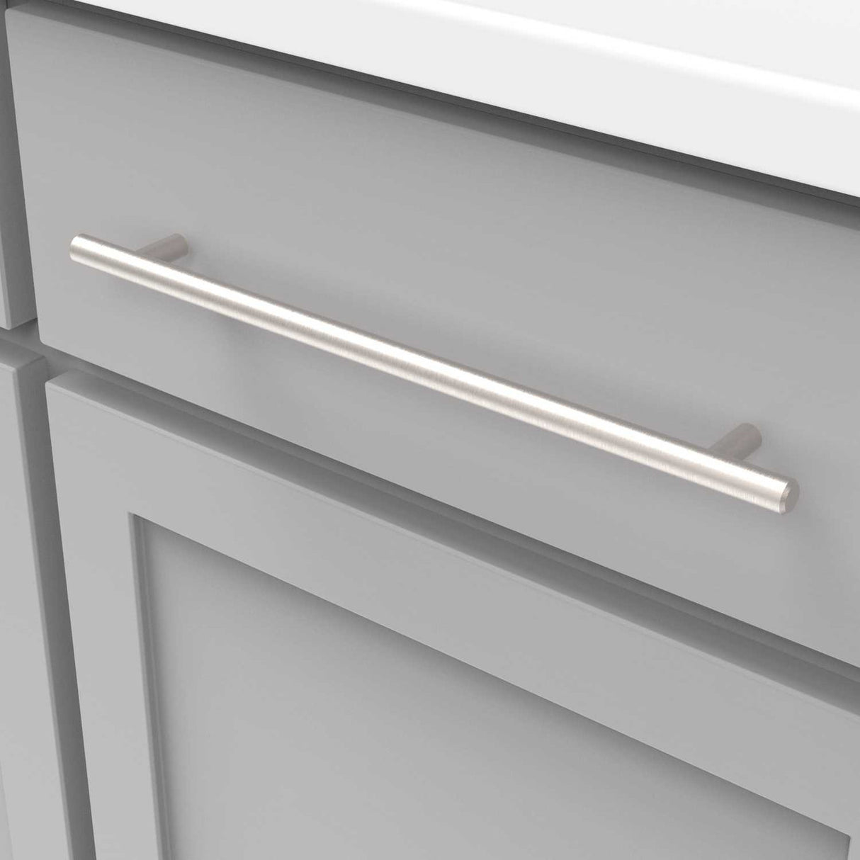 HICKORY Bar Pulls 10-1/16" Bar Cabinet Pull - Stainless Steel HH075599-SS