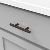 Hickory Bar Pulls 2-1/2" Center to Center Bar Cabinet Pull - Vintage Bronze HH075592-VB