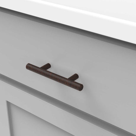 Hickory Bar Pulls 2-1/2" Center to Center Bar Cabinet Pull - Vintage Bronze HH075592-VB