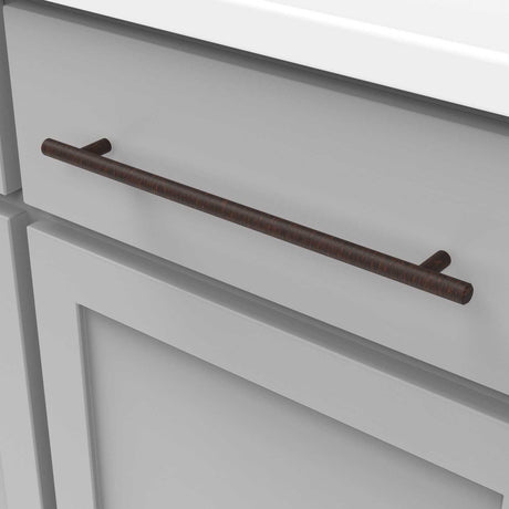 Hickory Bar Pulls 10-1/16" Center to Center Bar Cabinet Pull - Vintage Bronze HH075599-VB