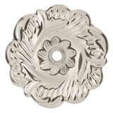 HICKORY Cavalier 2-3/8" Decorative Cabinet Knob Backplate - Satin Nickel P138-SN