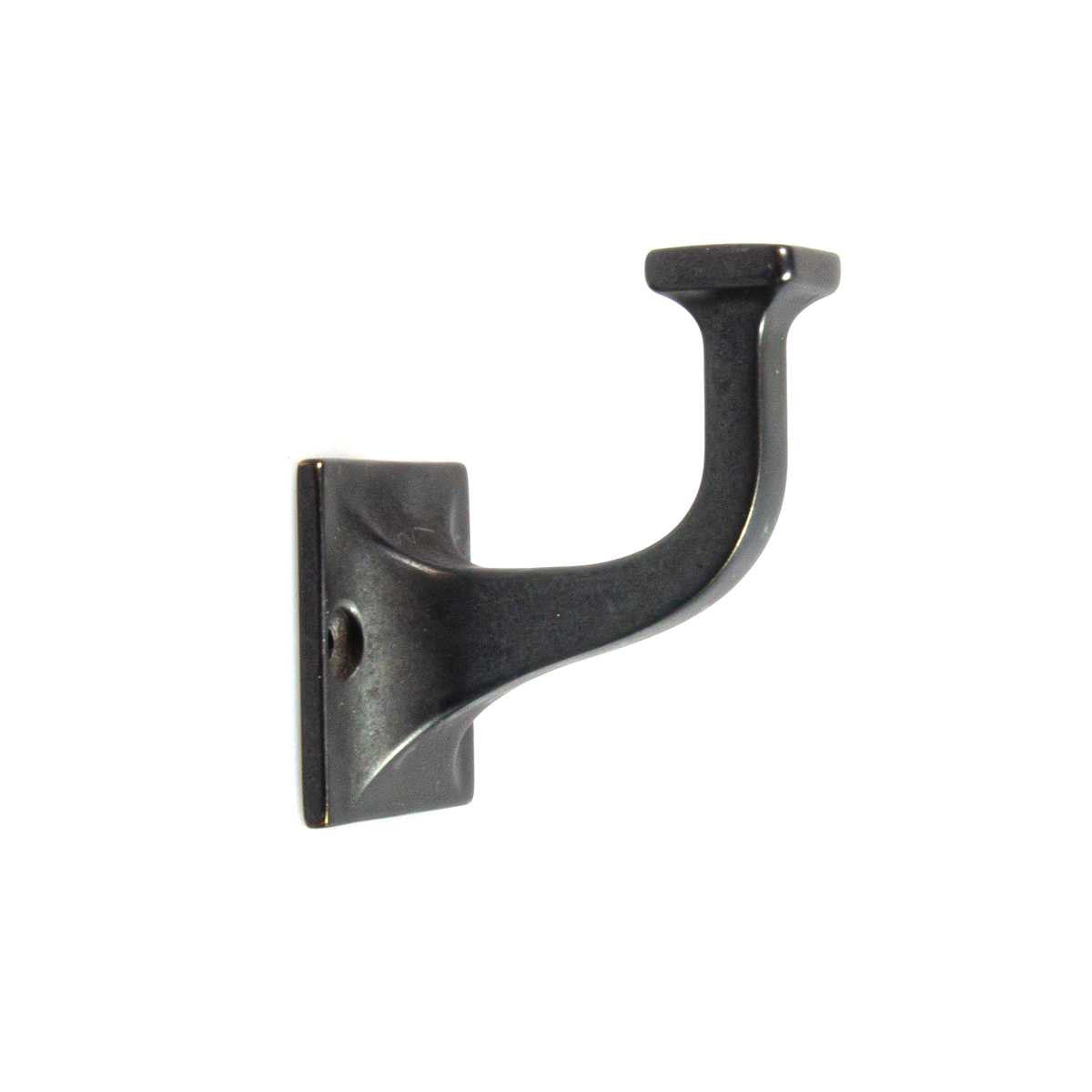 HICKORY Forge 2-3/4" Center to Center Wall Hook - Black Iron S077190-BI