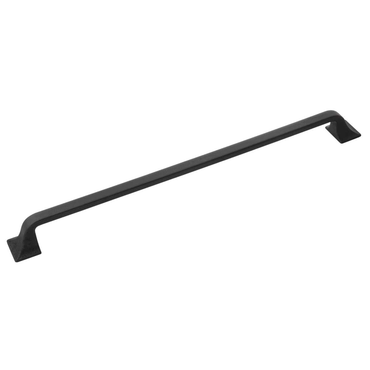 HICKORY Forge 12" Center to Center Handle Cabinet Pull - Black Iron H076706-BI
