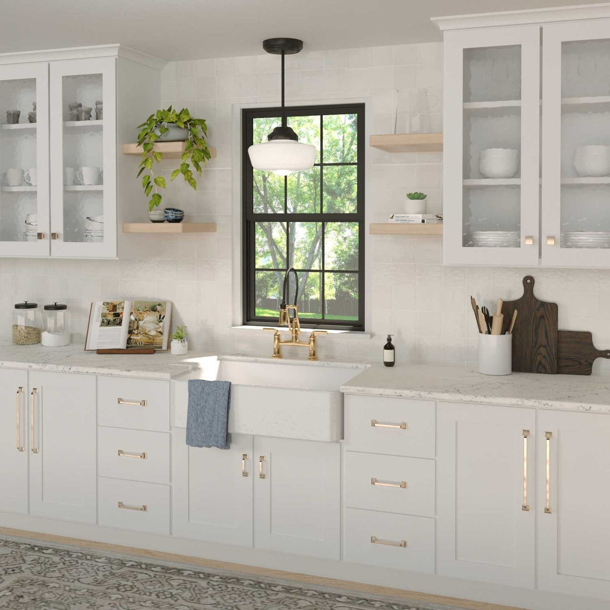 HICKORY Forge Kitchen Display Champagne Bronze