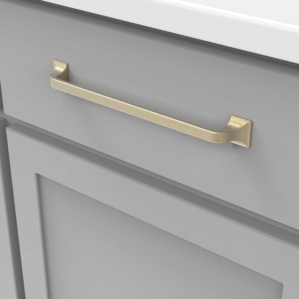 HICKORY Forge 8-13/16" Center to Center Handle Cabinet Pull - Champagne Bronze H076705-CBZ