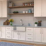Hickory Forge Kitchen Display Chrome