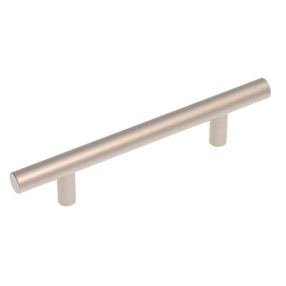 HICKORY Heritage Designs 3-3/4" Center to Center Hollow Bar Cabinet Pull - Satin Nickel R078428SNX