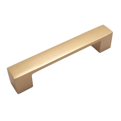 HICKORY Heritage Design 3-3/4" Center to Center Platform Handle Cabinet Pull - Brushed Brass R078430BBX