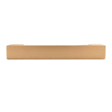 HICKORY Heritage Design 3-3/4" Center to Center Platform Handle Cabinet Pull - Brushed Brass R078430BBX