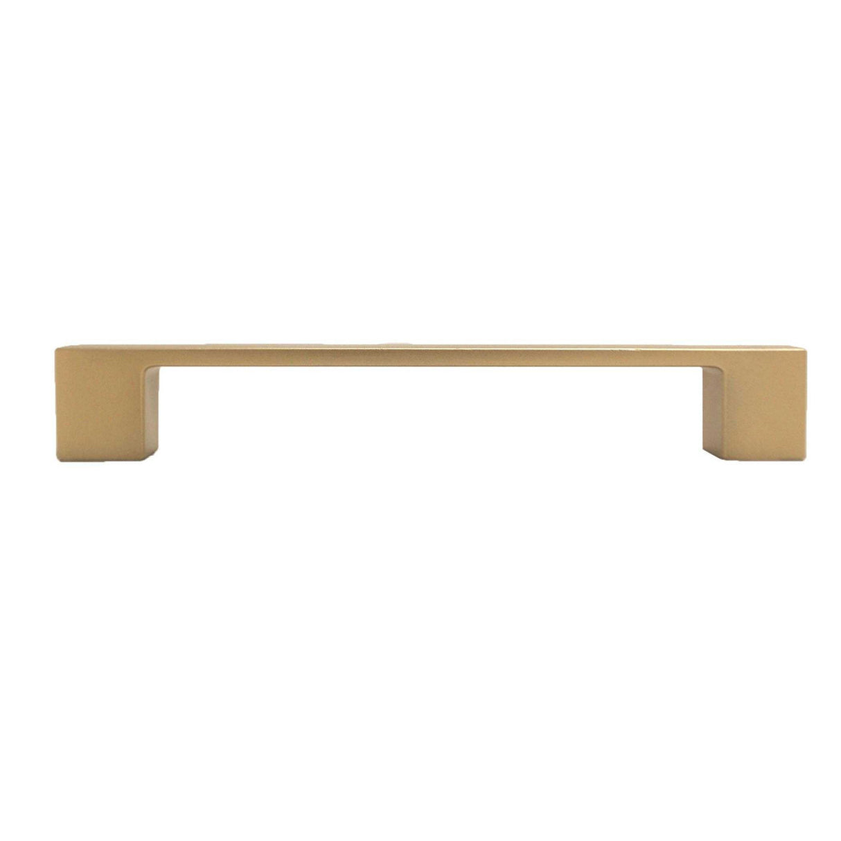 HICKORY Heritage Design 5-1/16" Center to Center Platform Handle Cabinet Pull - Brushed Brass R077752BBX