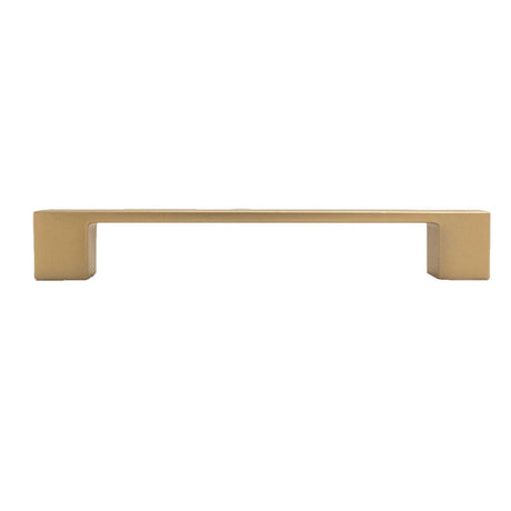 HICKORY Heritage Design 5-1/16" Center to Center Platform Handle Cabinet Pull - Brushed Brass R077752BBX
