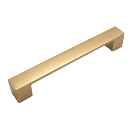 HICKORY Heritage Design 5-1/16" Center to Center Platform Handle Cabinet Pull - Brushed Brass R077752BBX