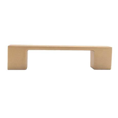HICKORY Heritage Design 3" Center to Center Platform Handle Cabinet Pull - Brushed Brass R077751BBX