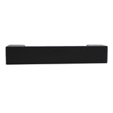 HICKORY Heritage Design 3" Center to Center Platform Handle Cabinet Pull - Matte Black R077751MBX