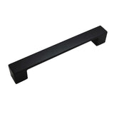 HICKORY Heritage Design 5-1/16" Center to Center Platform Handle Cabinet Pull - Matte Black R077752MBX