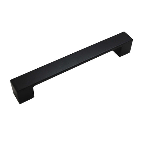HICKORY Heritage Design 5-1/16" Center to Center Platform Handle Cabinet Pull - Matte Black R077752MBX