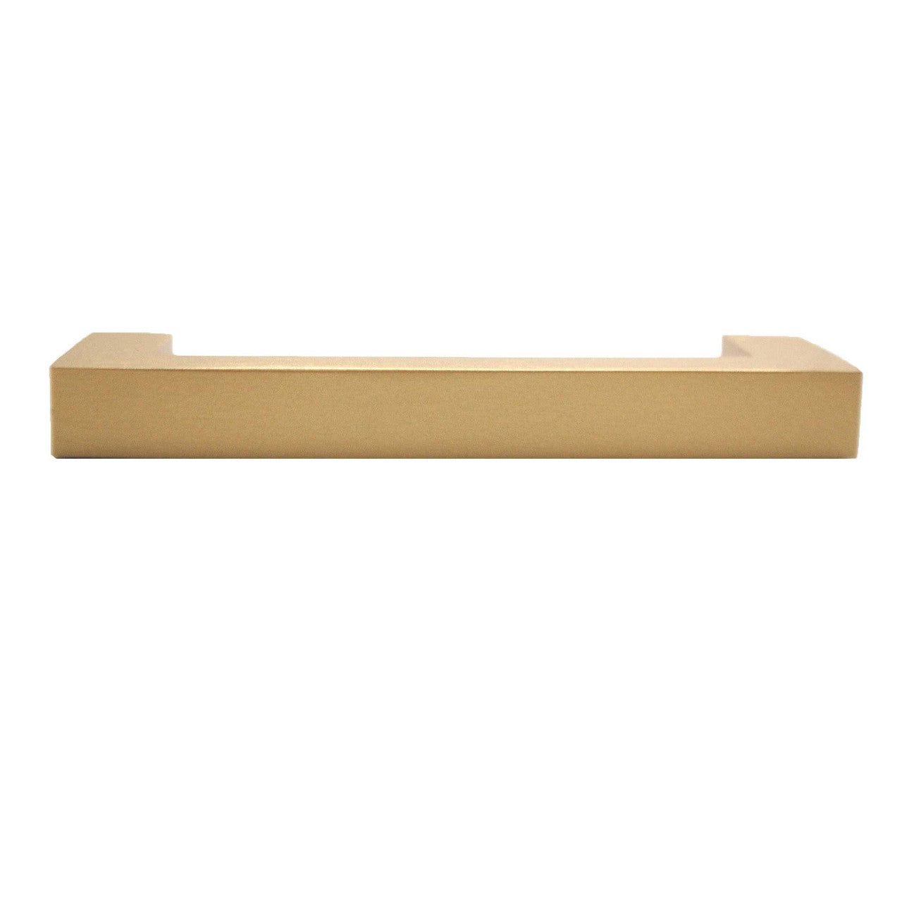 HICKORY Heritage Design 3" Centers Square Cabinet Handle Pull - Brushed Brass R077746BBX